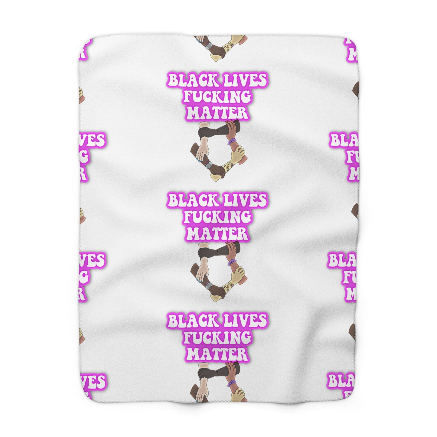 Black Lives Matter Fleece Blanket