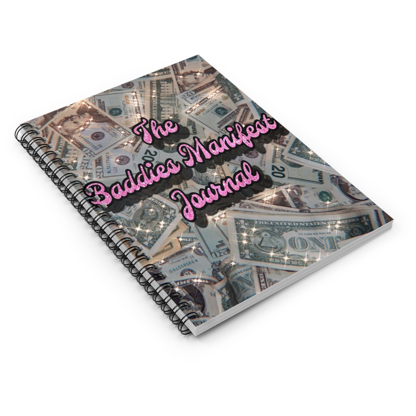 Baddies Manifest Spiral Notebook - Ruled Line